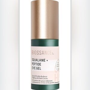 Biossance Squalane + Peptide Eye Gel Full Size Dark Circles Puffiness Hydrating